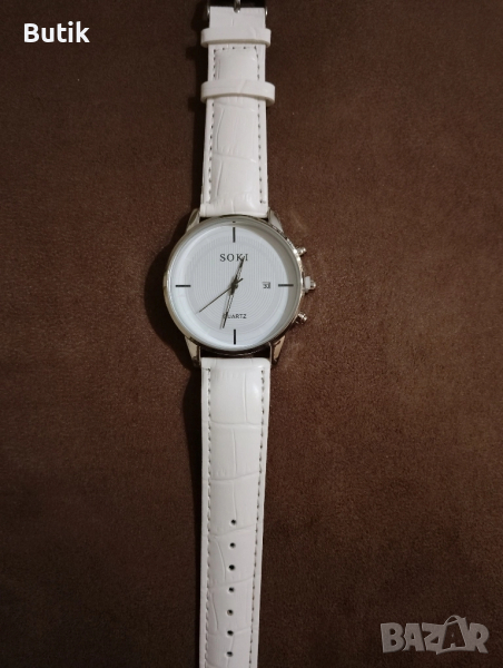 Бял кварцов часовник , снимка 1