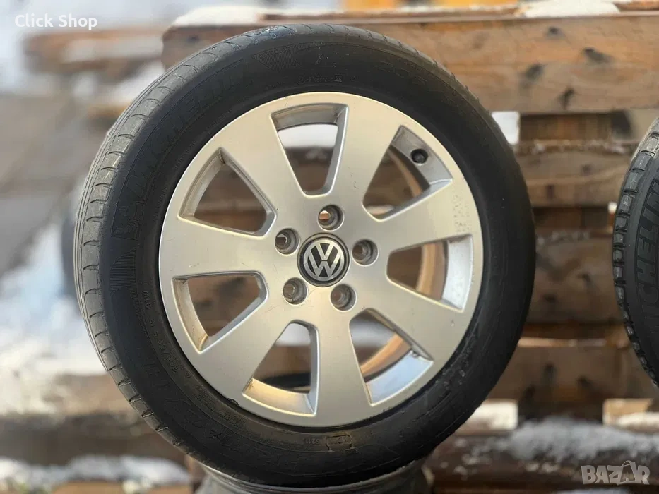 5х112 Джанти 16 цола VW Голф Кади Тоуран 5x112 Touran Caddy Golf, снимка 1