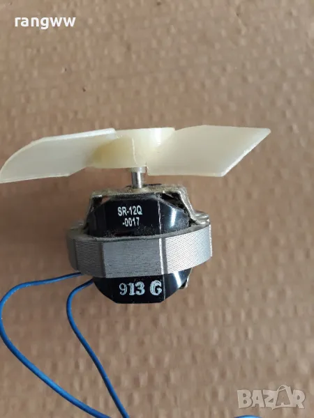 Двигател SR-12Q-0017 с перка за ел. печка, снимка 1