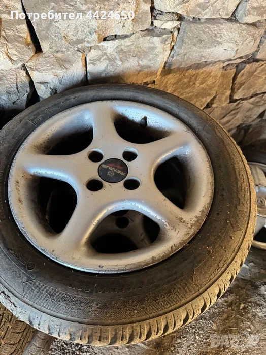 Джанти с гуми 4х100, снимка 1