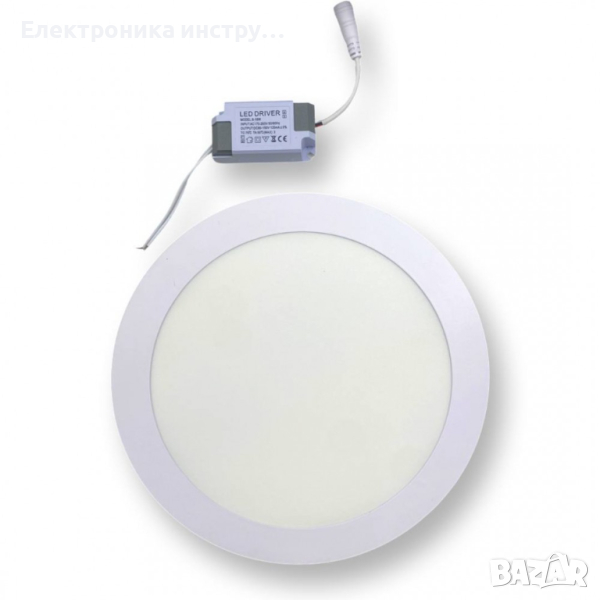 LED кръгла лампа за външно осветление 18W 210мм, снимка 1