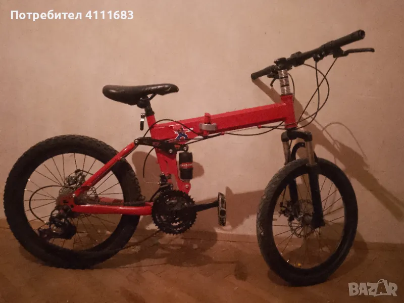 Велосипед ,детски 20 цола,згъваемо, снимка 1