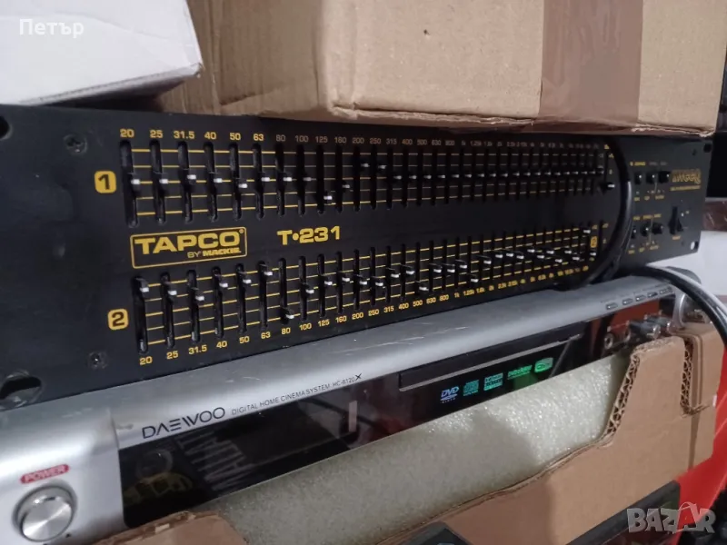 Графичен Еквалайзер Tapco TWEEQ T-231, снимка 1
