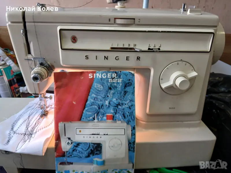 Шевна машина SINGER 522, снимка 1