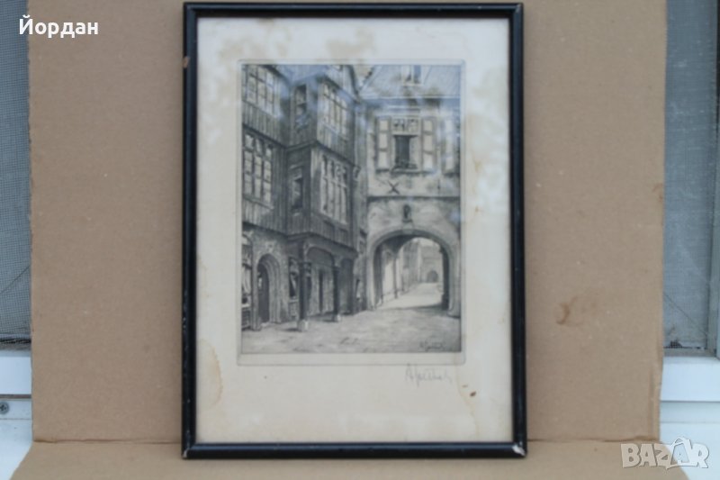 европейска графика, снимка 1