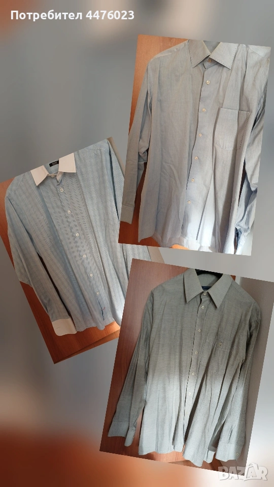 Мъжки ризи, L-XL, снимка 1