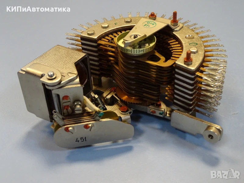 стъпков избирач ШИ-50/4 РСЗ.250.048Сл2 Rotary Stepper Relay USSR, снимка 1