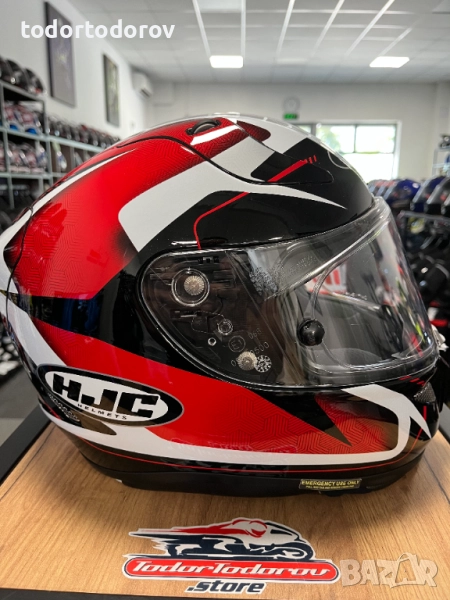 Мото Каска за мотор HJC RPHA-11 PLUS Red/Black 2 визьора ,XL 60-61, снимка 1