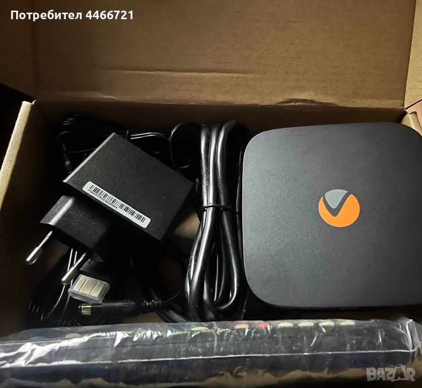 Huawei STB Q11 – нов IPTV Set‑Top Box с кабели и дистанционно, снимка 1