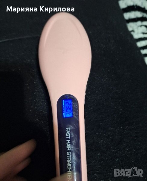 електрическа четка за коса загрява до 230градуса. , снимка 1