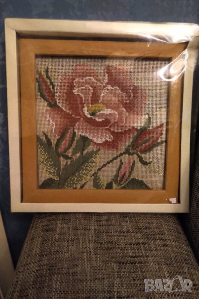 Немски гоблен с рамка за изработване , снимка 1