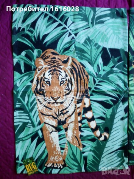Нов килим с Тигър с размери 60 см./ 90 см., снимка 1
