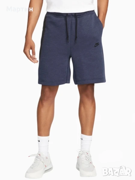 Мъжки къси панталонки Nike Tech Fleece - размер S, снимка 1