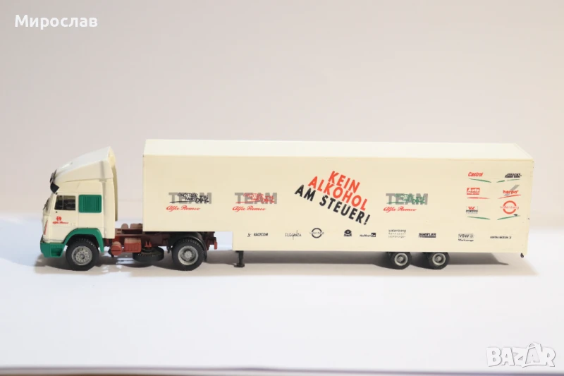 HERPA H0 1/87 IVECO TURBO STAR МОДЕЛ КАМИОН КОЛИЧКА, снимка 1
