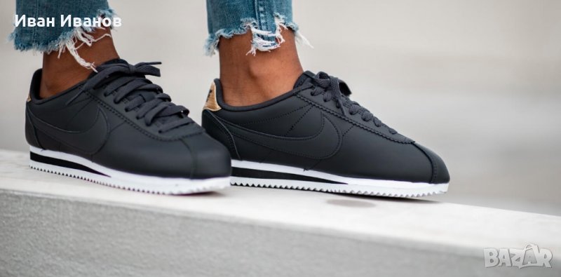 кожени сникърси NIKE  CORTEZ CLASSIC LEATHER номер 39,5-40 , снимка 1