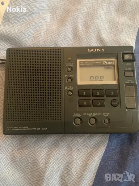 Sony ICF-SW30 FM Stereo/MW/SW1-10 PLL Synthesizer Receiver (BCL Radio), снимка 1