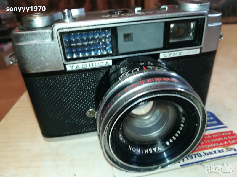 YASHICA LYNX-1000 MADE IN JAPAN-ВНОС SWISS 1703241141, снимка 1