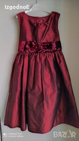 122-128 Красива празнична рокля , снимка 1