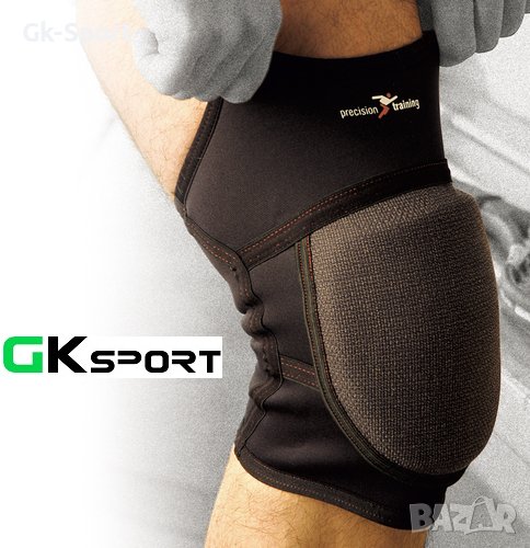 Неопренова наколенка с подплънки Precision размер S,M, снимка 1