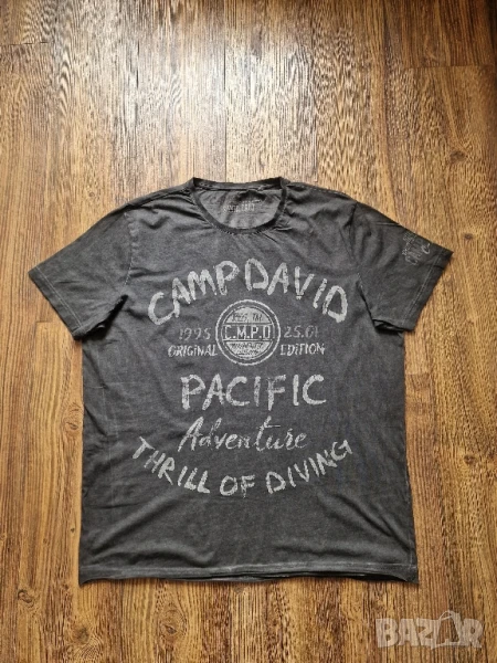 Страхотна мъжка тениска CAMP DAVID размер 2XL, снимка 1