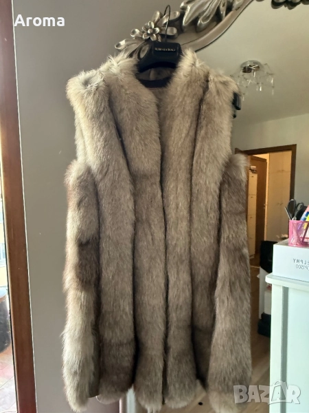 Елек от естествен косъм лисица , снимка 1