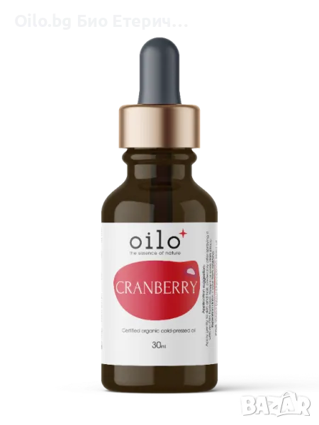 Oilo БИО Етерични масла - Червени боровинки Oilo Bio Cranberries Oil 30 мл, снимка 1