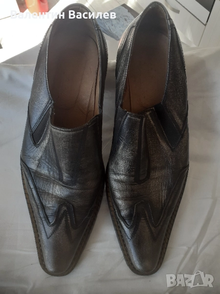 мъжки кожени обувки №42, снимка 1