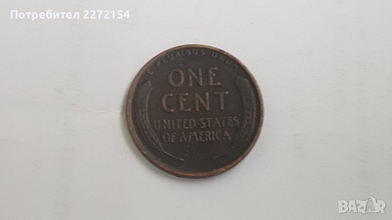 1 цент one cent 1919, снимка 1