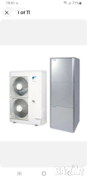 Daikin Altherma високотемпературна термопомпа 11kw въздух-вода, Бойлер 200лт., снимка 1