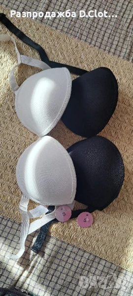 два сутиена със силиконови презрамки , снимка 1