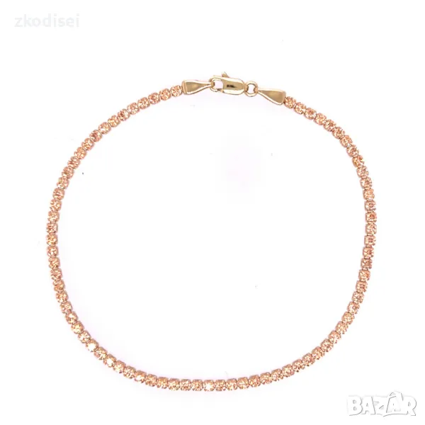 Златна дамска гривна 2,08гр. 17,6см. 14кр. проба:585 модел:29438-3, снимка 1