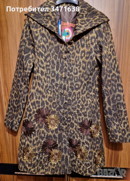 Тренчкот тип сако на Desiqual, S, снимка 1