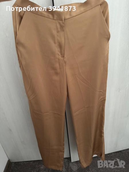 Сатенен дамски панталон H&M, снимка 1