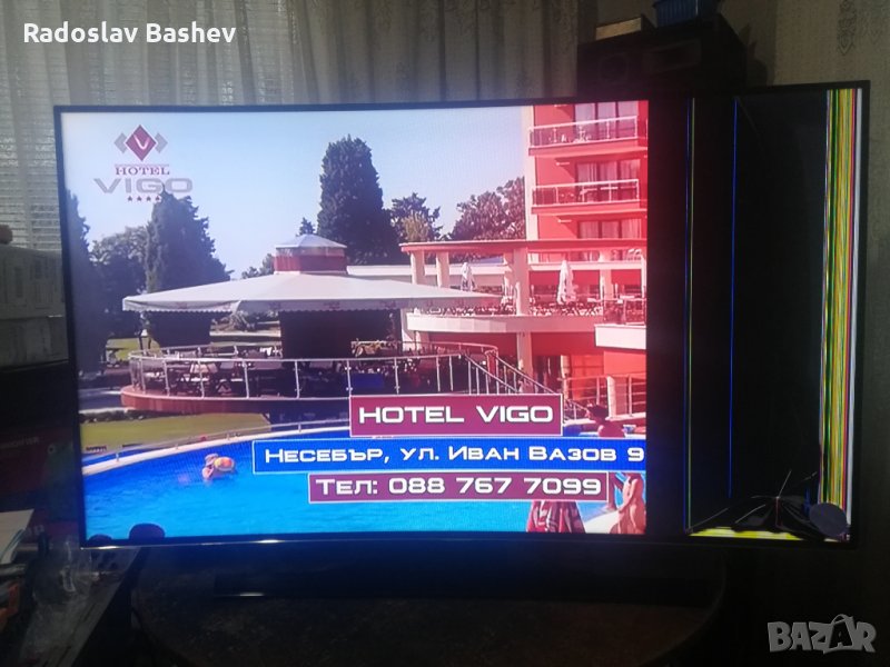 Samsung UE55H6800AK 139,7 см (55") Full HD Smart TV Wifi СЪС СЧУПЕН ПАНЕЛ           , снимка 1