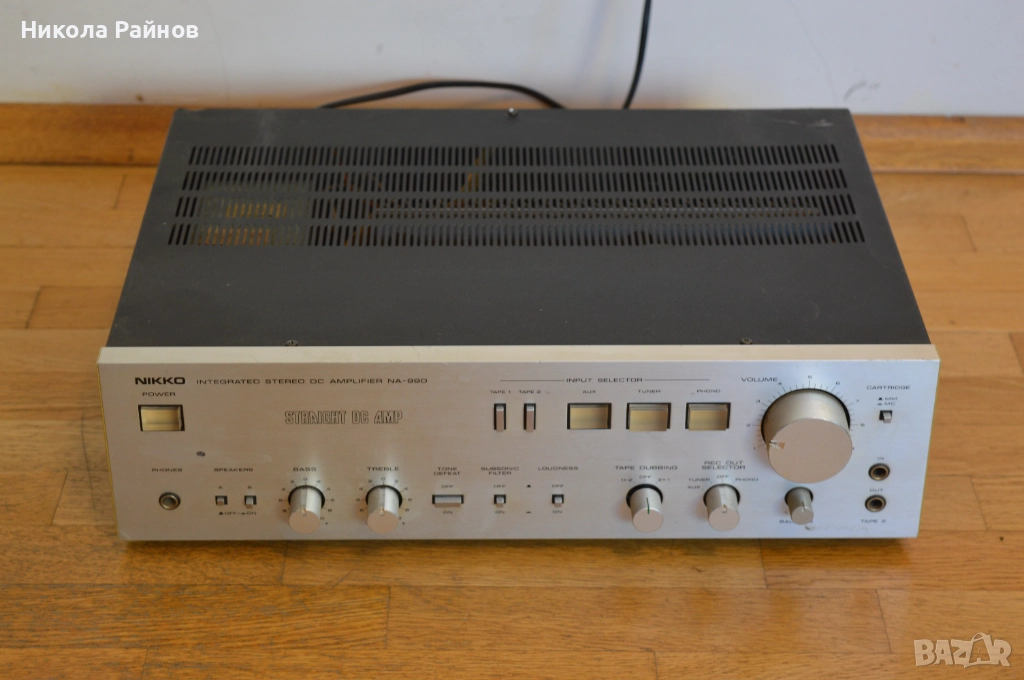 Hi Fi стерео усилвател NIKKO NA-990 Made in Japan, снимка 1