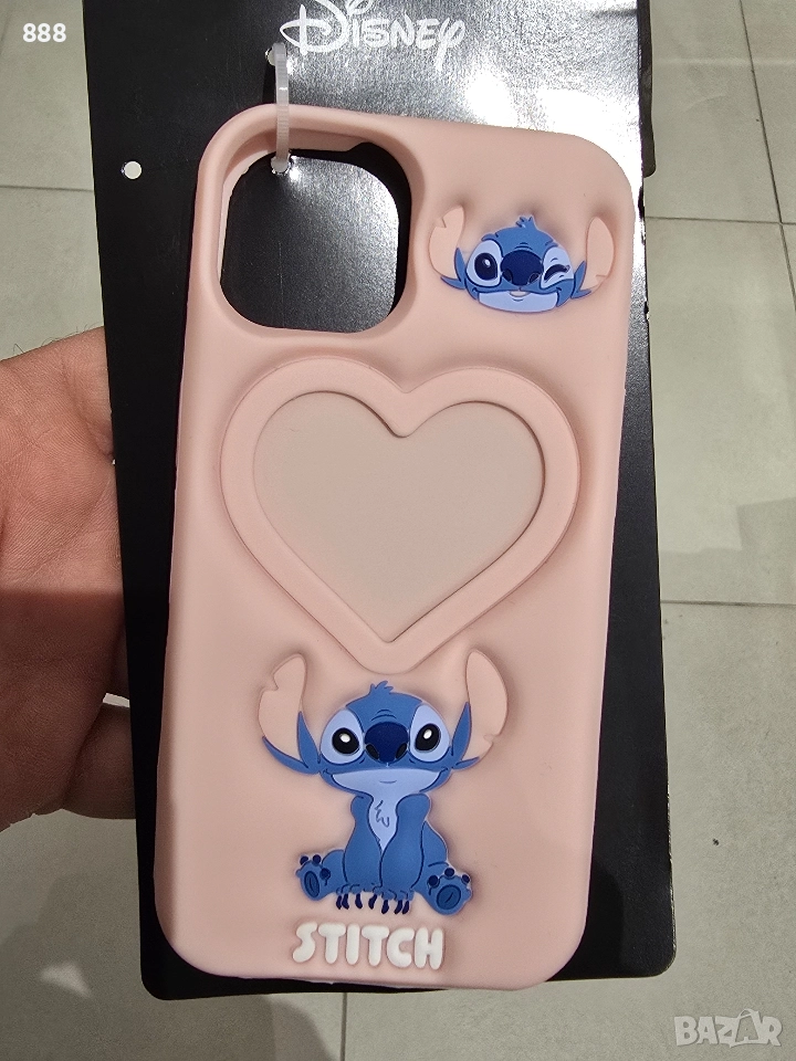 калъф за iphone 13 , 14 LILO AND STITCH , снимка 1