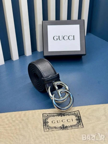 колани от естествена кожа в кутия gucci , снимка 1