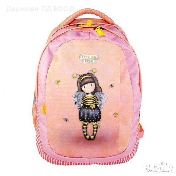 Ортопедична раница 2 в 1, Santoro Bee Loved, снимка 1