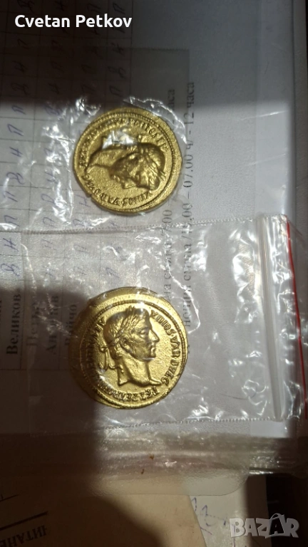 Монета римски Ауреус, снимка 1