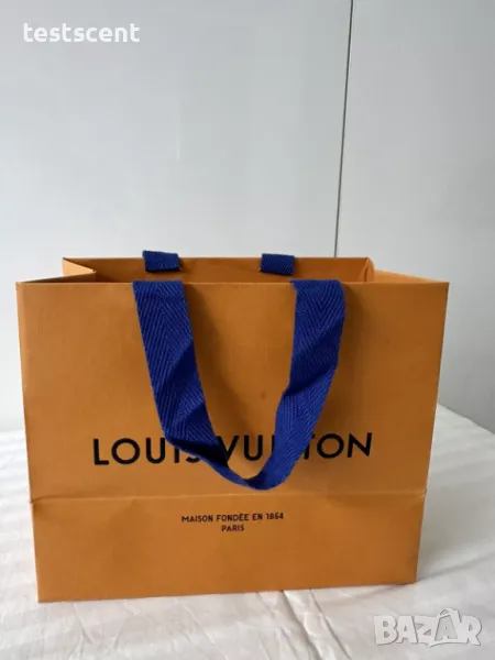 Бутикова подаръчна торба Louis Vuitton 48см x 39см x 12см LV хартиена бутик gift shopping bag, снимка 1