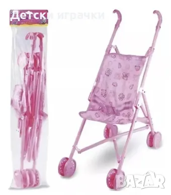 Детска количка за кукли, лека, сгъваема , снимка 1