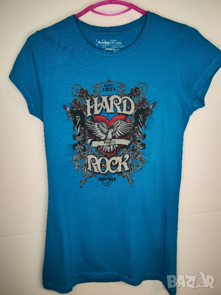 Hard Rock Cafe Paris, дамска тениска, S/М, снимка 1