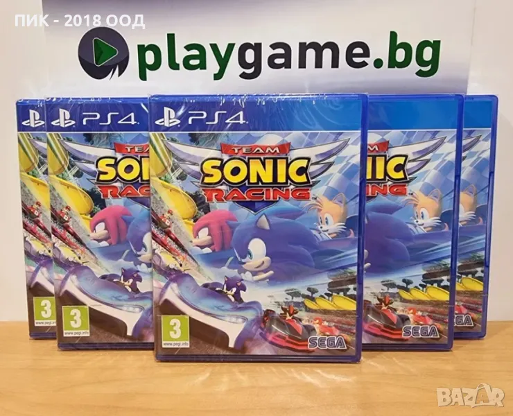 Чисто нова игра Team Sonic Racing за PS4, снимка 1
