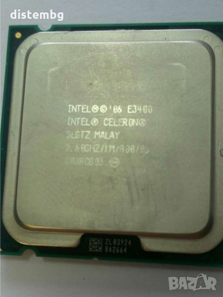 Intel Celeron(R) Dual Core E3400 2.6 GHz, снимка 1