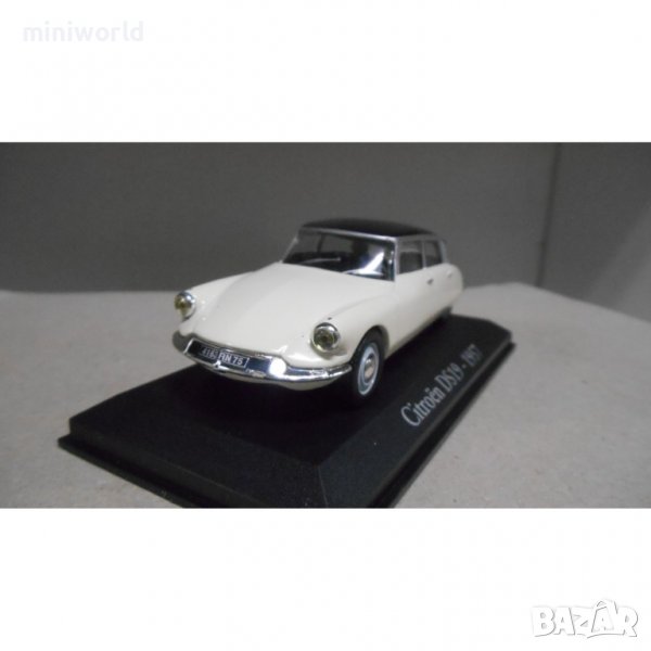 Citroen DS19 1957 - мащаб 1:43 на DeAgostini моделът е нов в блистер, снимка 1