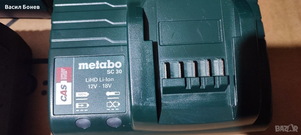 Зарядно устройство Metabo SC 30, снимка 1