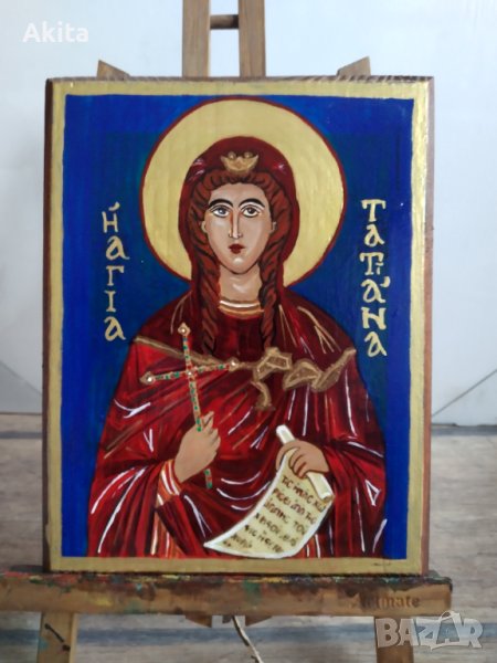 Икона на света Татяна, снимка 1