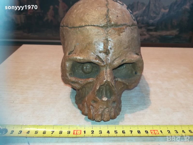черепа-керамика 20х19х14см 0903211130, снимка 1