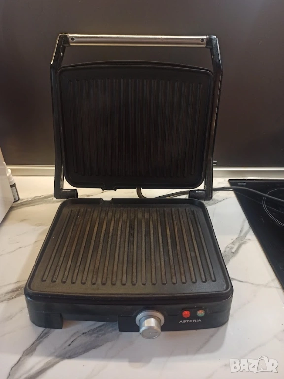 Контактен грил за печене Taurus Asteria със забележка, снимка 1