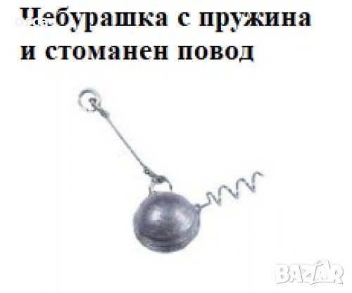 🎣 Джиг глава – Чебурашка с пружина и стоманен повод – Максимална ефективност за силиконови примамки, снимка 1